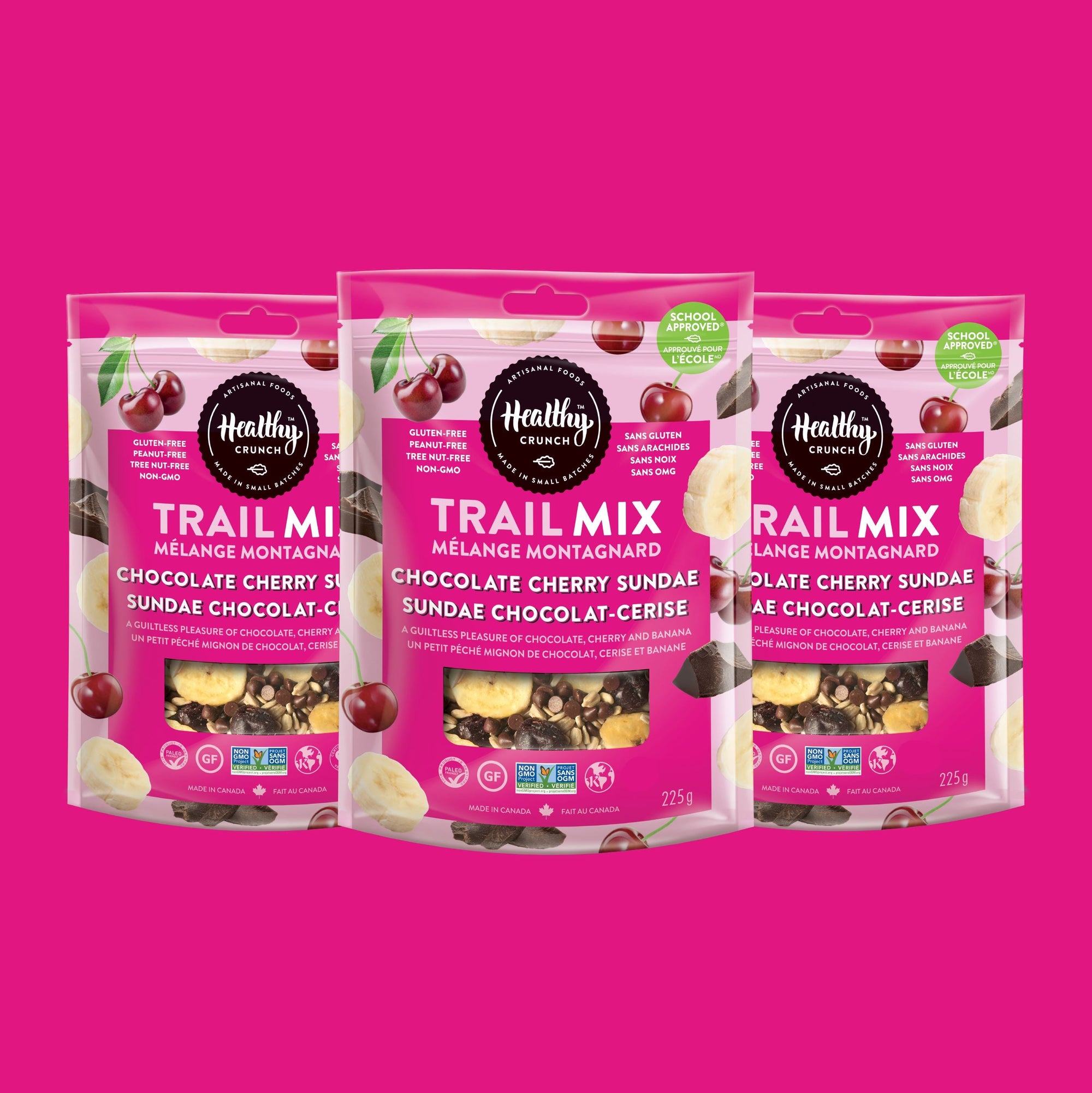 Chocolate Cherry Sundae Trail Mix