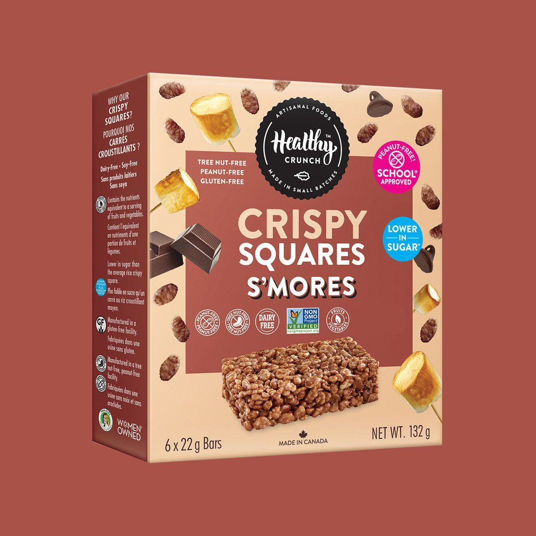 S'mores Crispy Squares