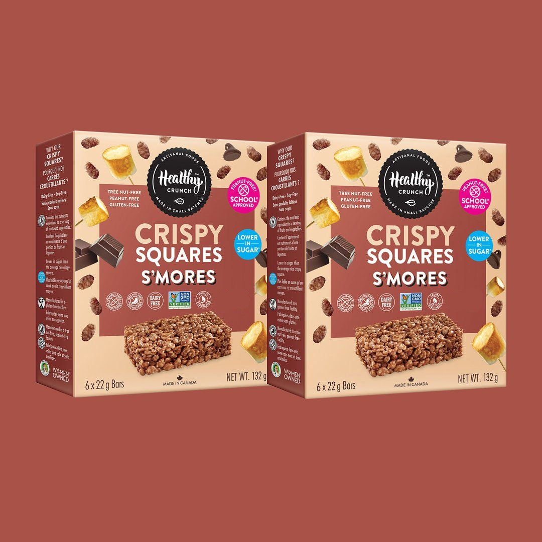 S'mores Crispy Squares