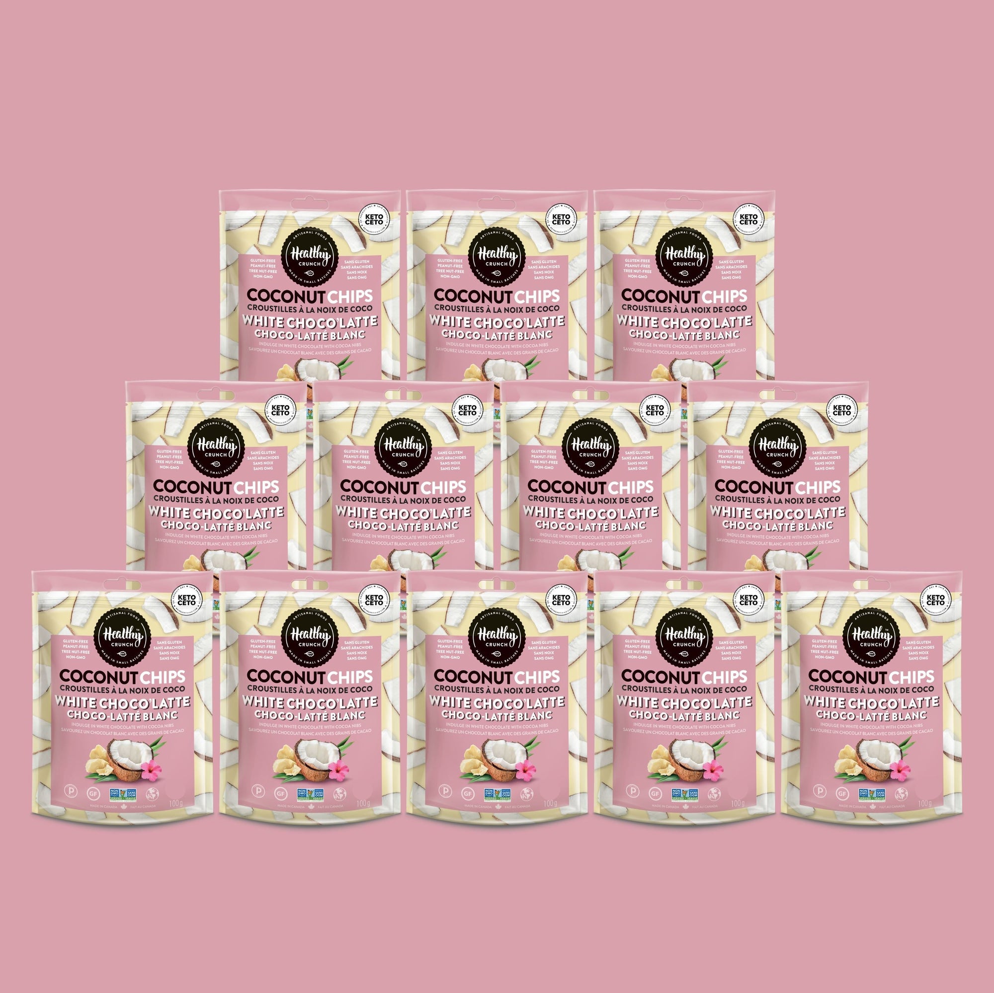 White Choco'Latte Coconut Chips