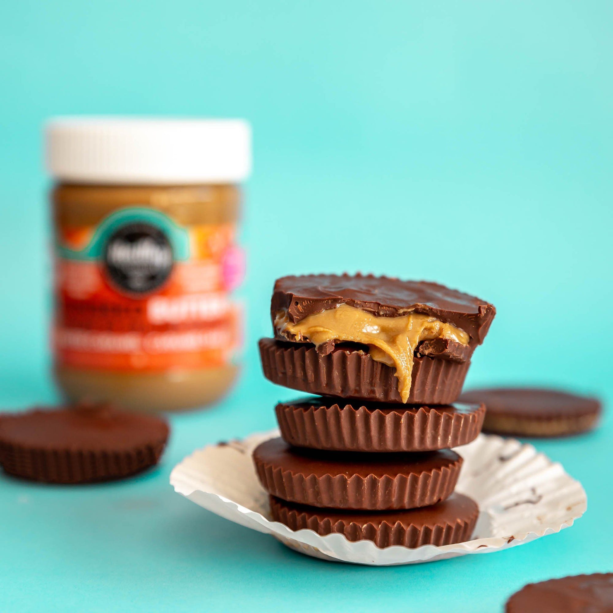 Salted Caramel Chocolate Cups (Keto, Vegan, Plant-based, Dairy-free, Gluten-free, Grain-Free, Low sugar, Allergen-friendly)