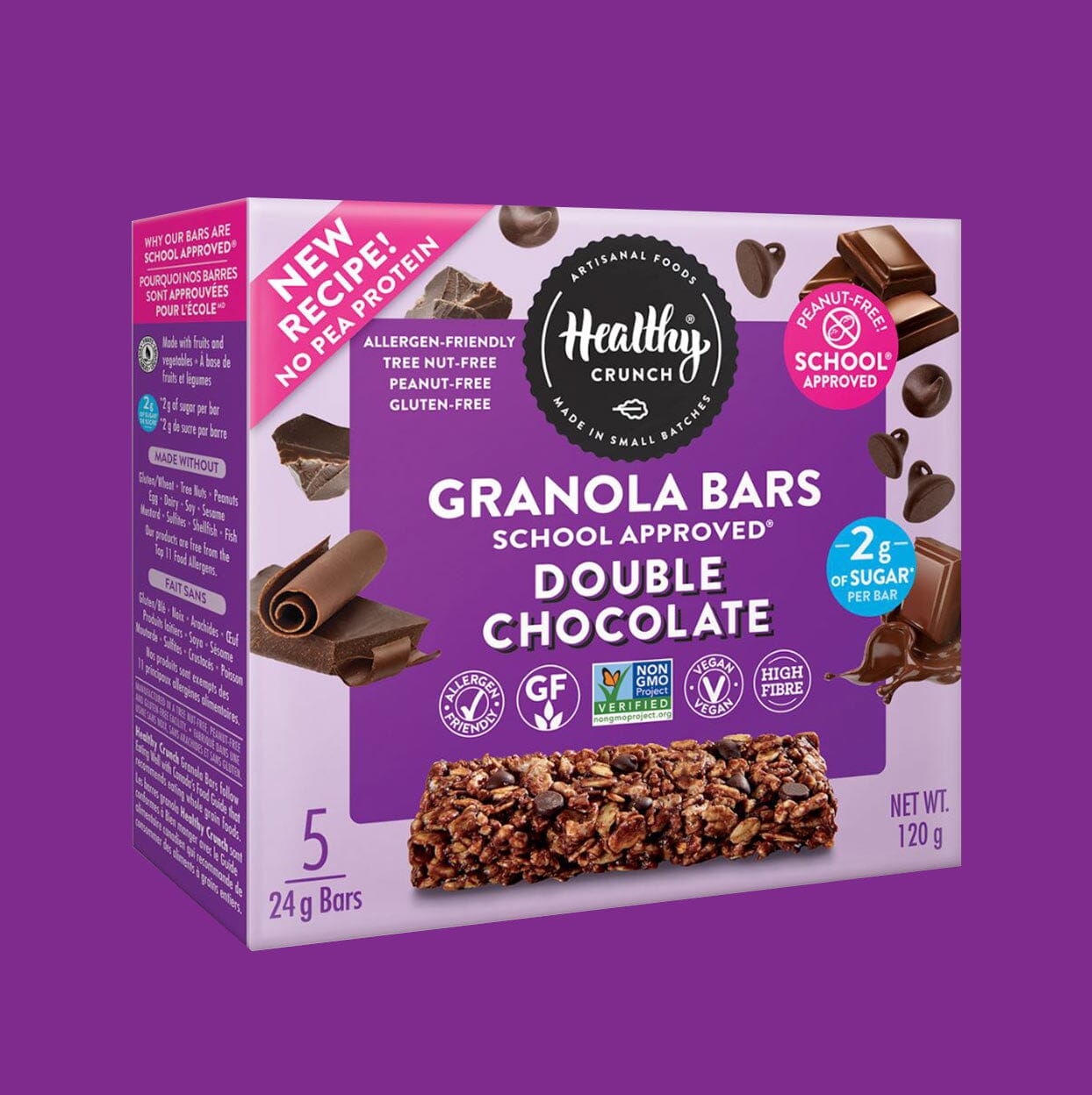 Double Chocolate Granola Bars