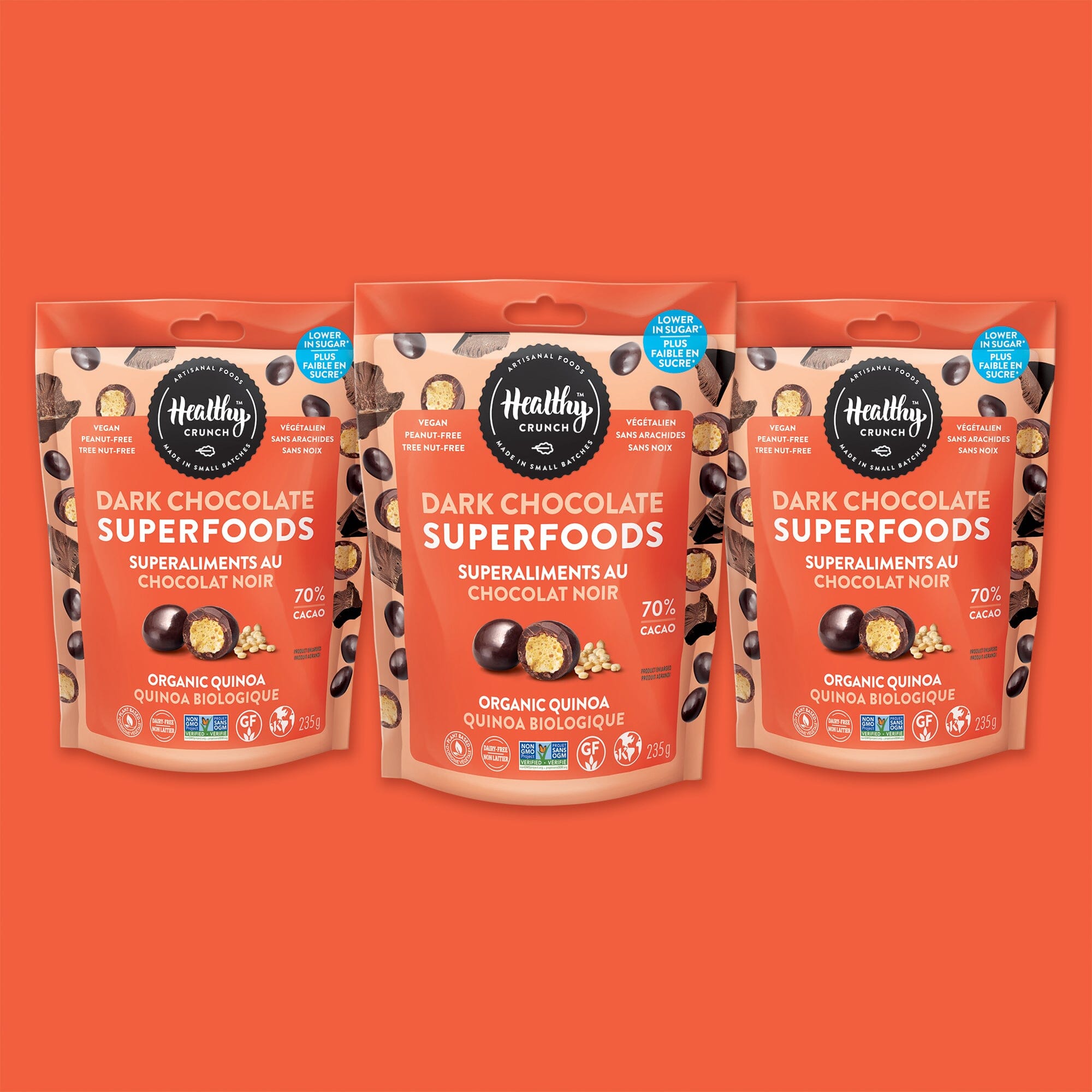 Organic Quinoa Dark Chocolate Superfoods